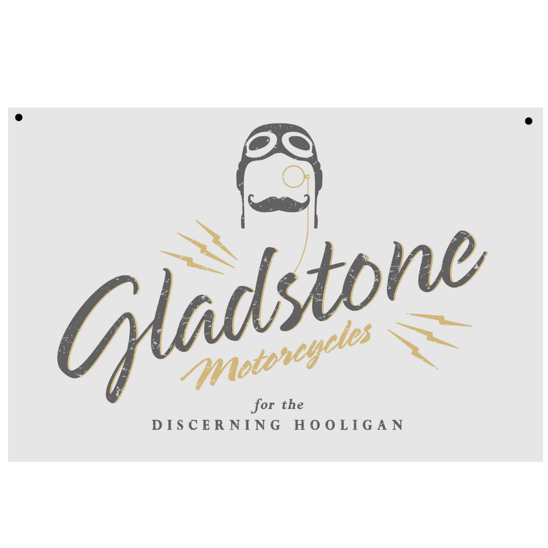 Gladstone Motorcycles Alloy Sign image 0