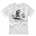 Over The Hill Classic White T-Shirt Black Logo image 0