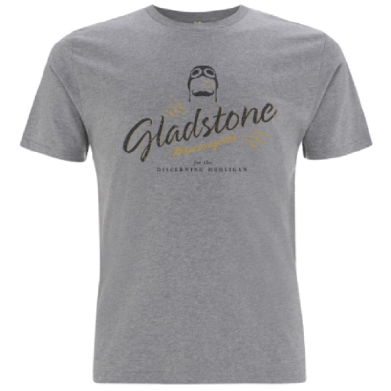 Gladstone – For the Discerning Hooligan T-Shirt - Grey image 0