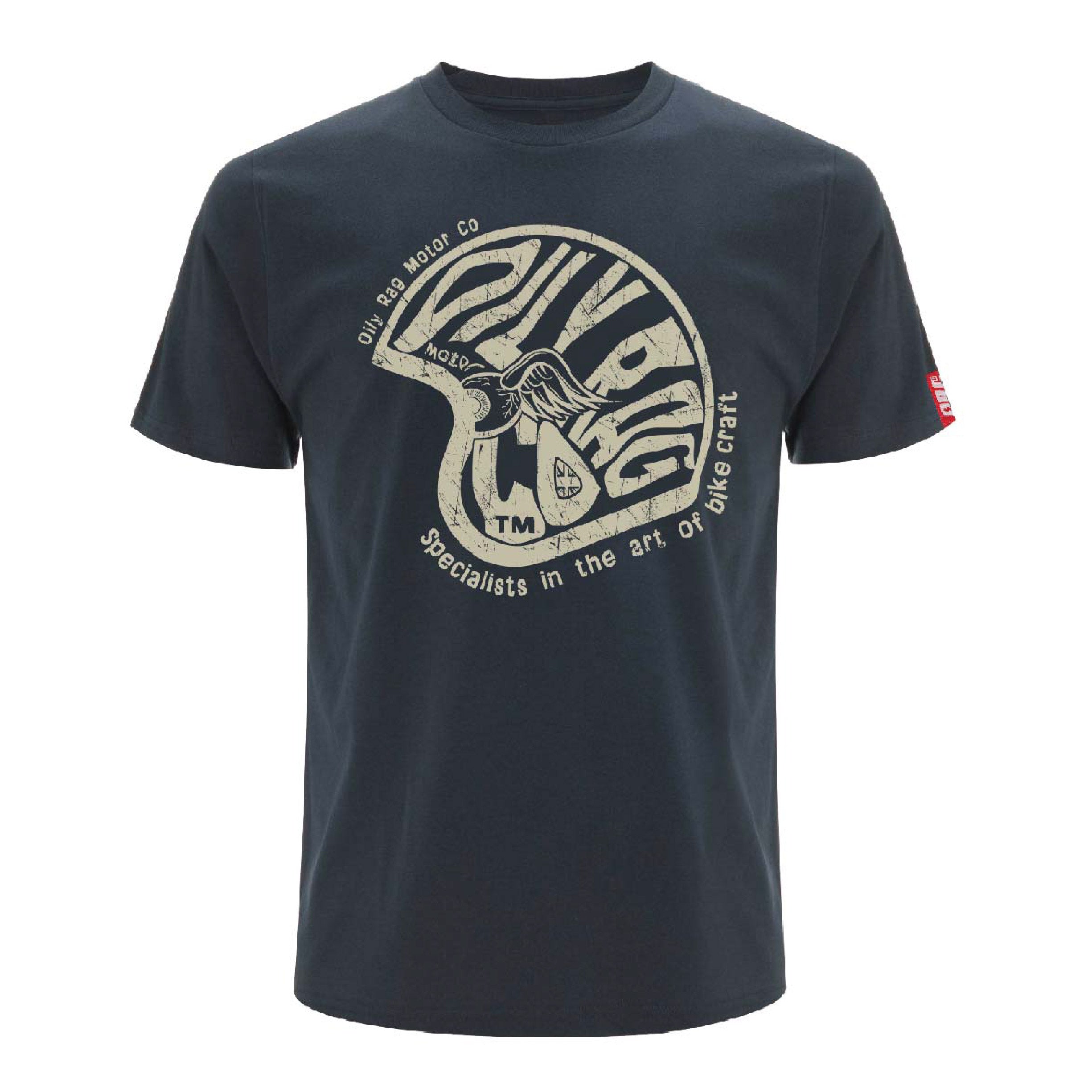 Bike Art T-Shirt - Denim Blue - Black Label Collection