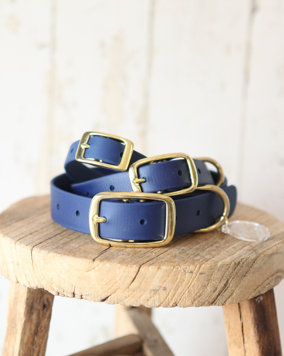 Navy BioThane® Dog Collar