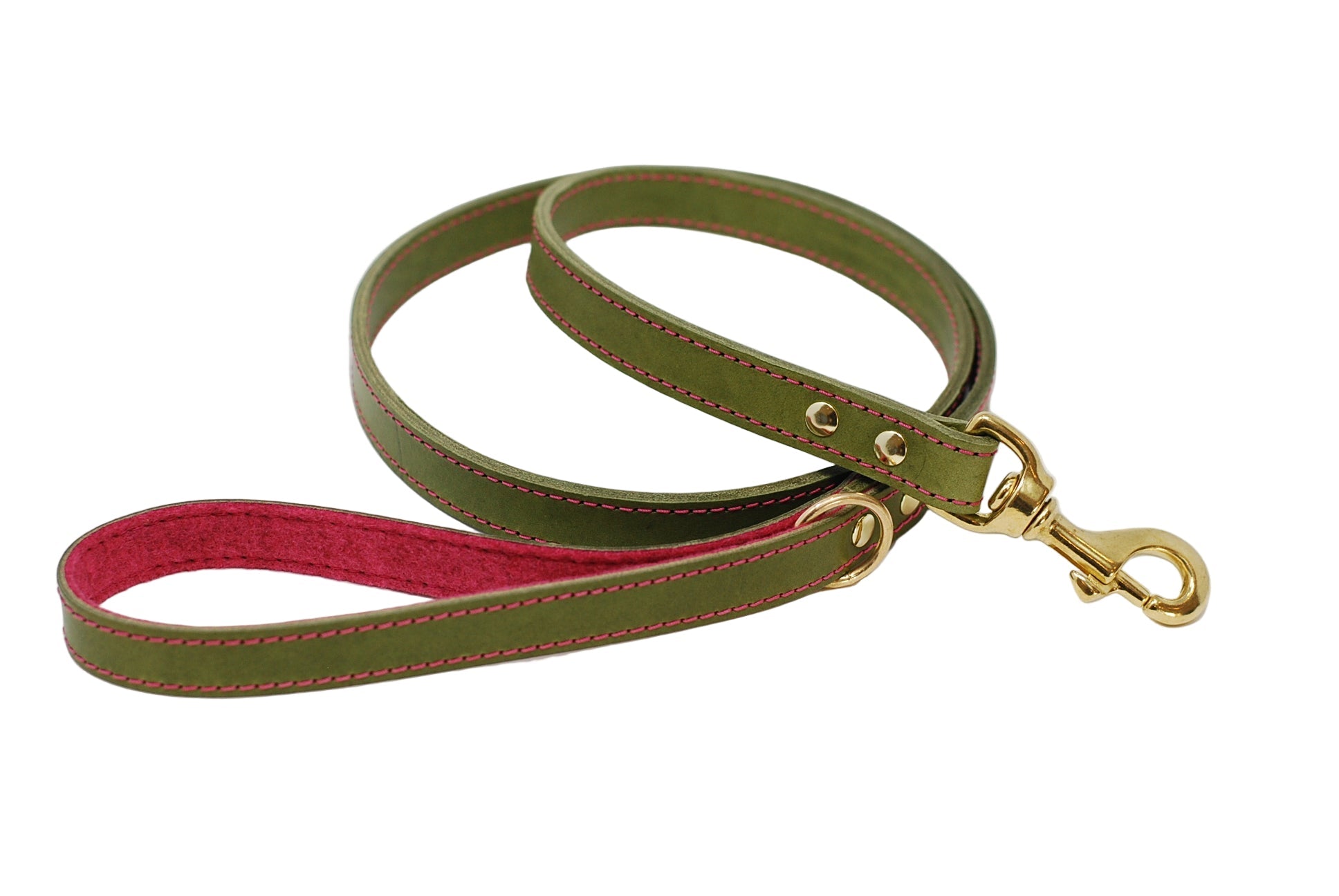 Leather dog leads