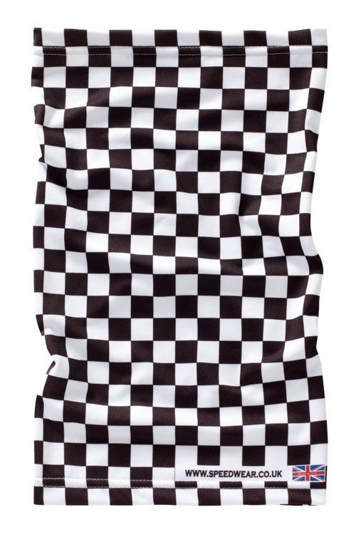 Chequered Flag Neck Warmer