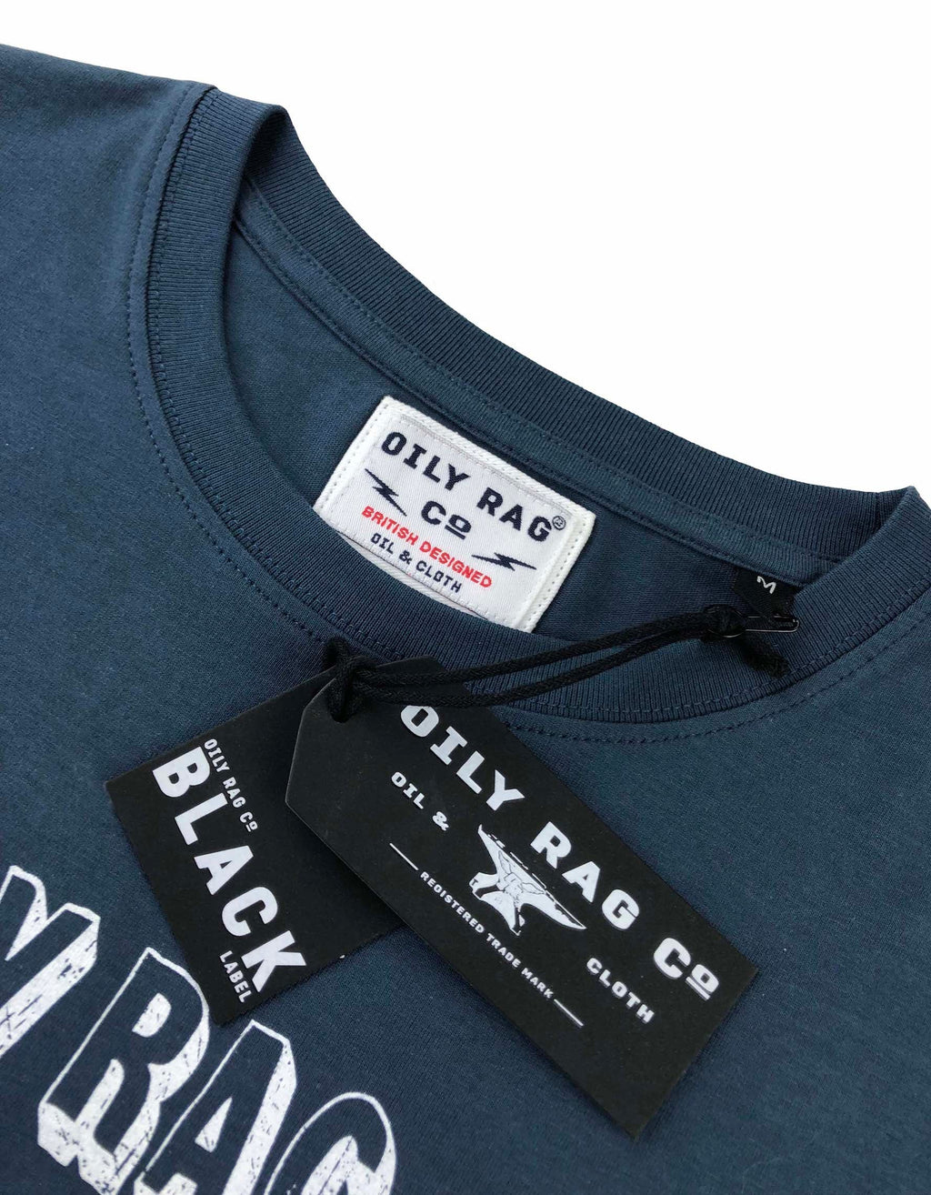Bike Art T-Shirt - Denim Blue - Black Label Collection